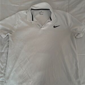 Nike Men's White Polo Shirt